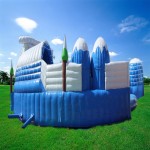 Inflatable Race Platform Manufacturer - Customizable Slides for Island Resort