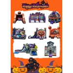 Inflatable Bounce House Supplier - All Saints Day Moonwalk Castle for Parties