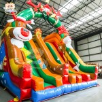 Inflatable Bounce House Manufacturer - OEM Christmas Moonwalk Castle for Kids