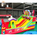Inflatable Bounce House Manufacturer - Combo Slide Blow up Bouncer with Blower