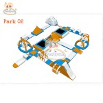 Inflatable Water Obstacle Course Manufacturer - Customizable for Home Lake Beach