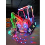 Electric Trampoline Manufacturer - Rotating Jumping Bed with Lights for Outdoor