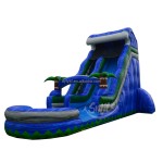 Inflatable Trampoline Slider Factory - PVC Double Fish Design for Indoor Playhouse