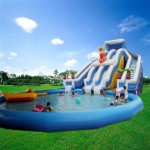 Inflatable Trampoline Slide Factory - Waterfall Games for Water Parks Manufacturer