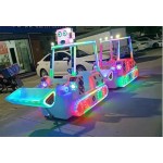 Commercial Bumper Car Factory - Double Luminous Music Electric Motorcycle Ride