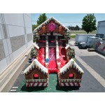 Inflatable Castle Factory - Custom PVC Gingerbread Design with Slide