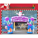 Inflatable Archway Factory - Christmas Bouncy Castle Combo for Outdoor Decor