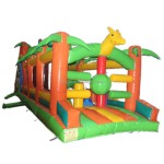 Inflatable Jumping Castle Manufacturer - Lucky Cat Trampoline Slip Slide for Exercise