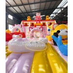 Inflatable Bouncy Castle Supplier - Jumping Castle with Slip Slide Park Equipment