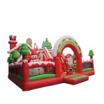 Inflatable Bouncer Factory - Outdoor Christmas Combo with Blower for Adults & Kids