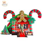 Inflatable Bounce House Manufacturer - OEM Christmas Moonwalk Castle for Kids