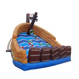 Inflatable Jumping Mat Supplier - Pumpkin Combination Trampoline Bouncy Bed