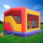 Inflatable Castle Factory - Cartoon Octopus Design with Slide for Kids