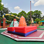 Inflatable Soccer Dart Board Supplier - Archery Sticky Air Dart for Trampoline Parks