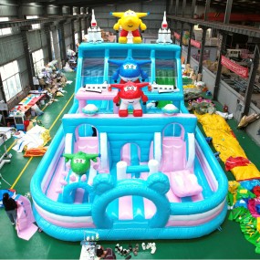 Inflatable Castle Factory - Commercial Combo with Slide & Trampoline for Kids
