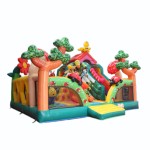 Inflatable Bouncer House Factory - Crazy Cowboy Design for Amusement Park