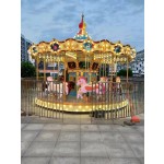 Carousel Rides Factory - Vertical Electric Carousel Amusement Equipment for Kids