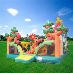 Inflatable Bouncer House Factory - Crazy Cowboy Design for Amusement Park