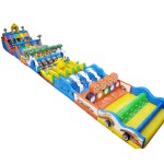 Inflatable Castle Obstacle Course Supplier - PVC Customizable for Outdoor Fun