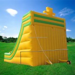 Inflatable Trampoline Slider Supplier - PVC Snail Design for Amusement Park & School