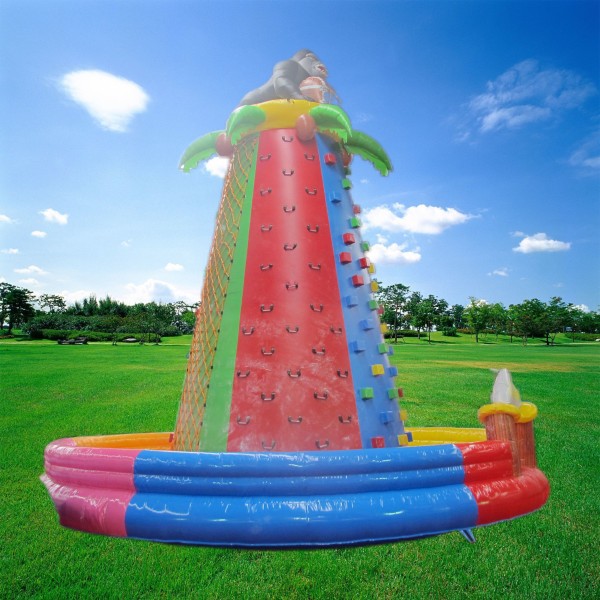 Inflatable Rock Climbing Bed Manufacturer - PVC Flexible for Trampoline Park