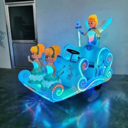 Children's Bumper Car Factory - Double Luminous Music Battery Operated Ride