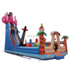 Inflatable Castle Supplier - Fashionable Rental Slide for Water Parks