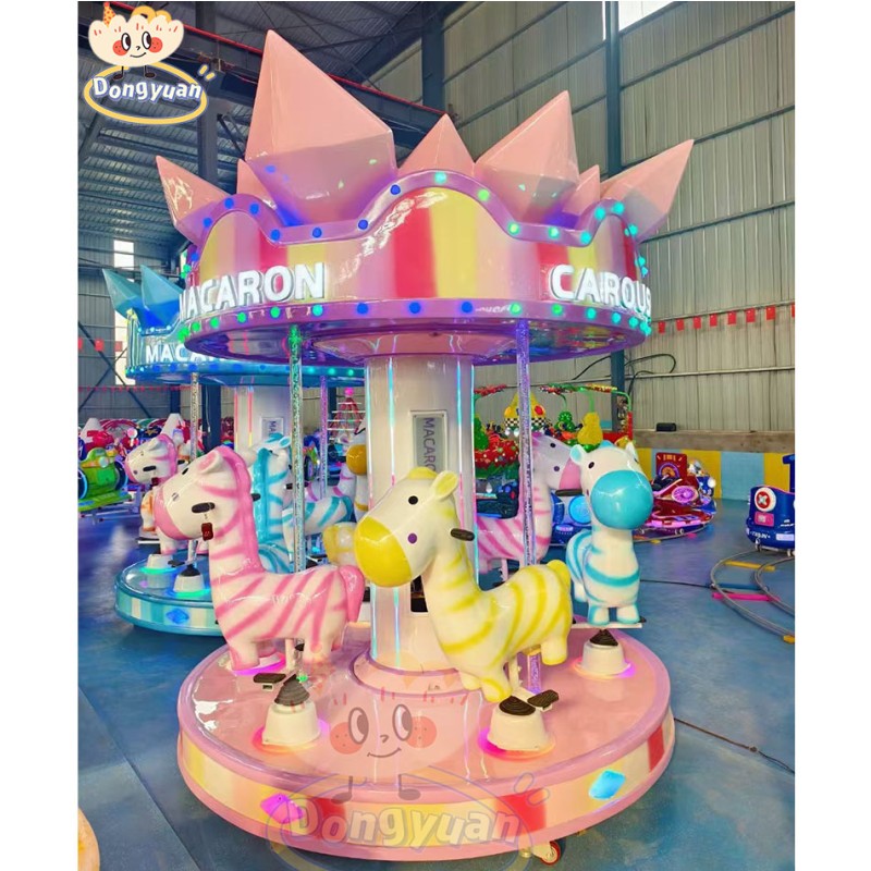Carousel Rides Factory - Vertical Electric Carousel Amusement Equipment for Kids