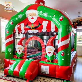 Inflatable Bounce House Manufacturer - OEM Christmas Moonwalk Castle for Kids