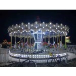 Carousel Rides Factory - Vertical Electric Carousel Amusement Equipment for Kids