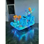 Children's Bumper Car Factory - Double Luminous Music Battery Operated Ride