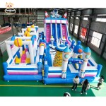 Inflatable Trampoline Combo Manufacturer - Mini Jumping Castle with Ball Pool
