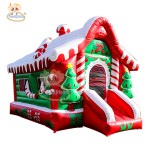 Inflatable Bounce House Manufacturer - OEM Christmas Moonwalk Castle for Kids