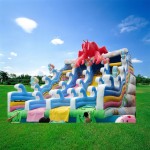 Inflatable Water Park Manufacturer - Pontoon Island Obstacles for Mobile Resort