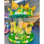 Carousel Rides Factory - Vertical Electric Carousel Amusement Equipment for Kids