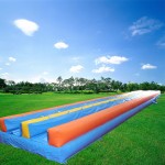 Inflatable Water Park Factory - Pirate Ship Platform for Home Island Resort