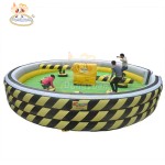 Inflatable Archery Board Factory - Rotary Sticky Dart Board for Trampoline Parks