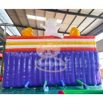 Inflatable Bouncy Castle Supplier - Jumping Castle with Slip Slide Park Equipment