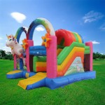 Inflatable Castle Supplier - Cartoon Themed Bounce Bed for Backyard Amusement