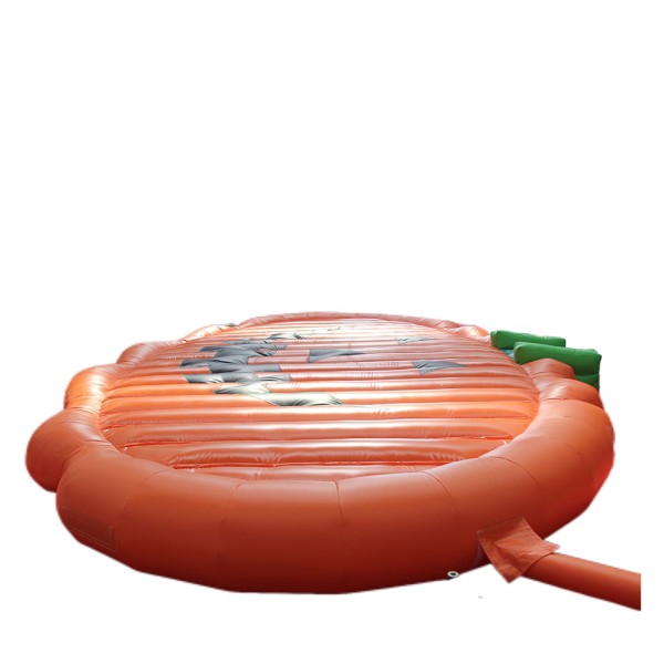 Inflatable Free Fall Bed Factory - Jungle-Themed Bouncy Castle for Sports Practice