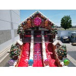 Inflatable Castle Factory - Custom PVC Gingerbread Design with Slide