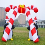 Inflatable Archway Factory - Christmas Bouncy Castle Combo for Outdoor Decor