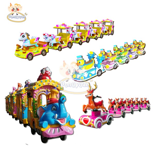 Electric Trackless Train Supplier - Animal Theme Amusement Park Ride for Kids