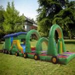 Inflatable Obstacle Course Manufacturer - Camouflage Theme Fun Games for Adults
