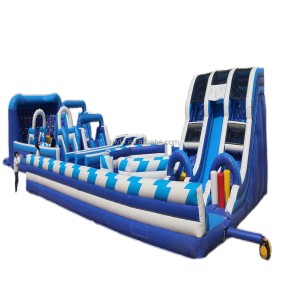 Inflatable Obstacle Course Factory - PVC Customizable Race for Outdoor Games