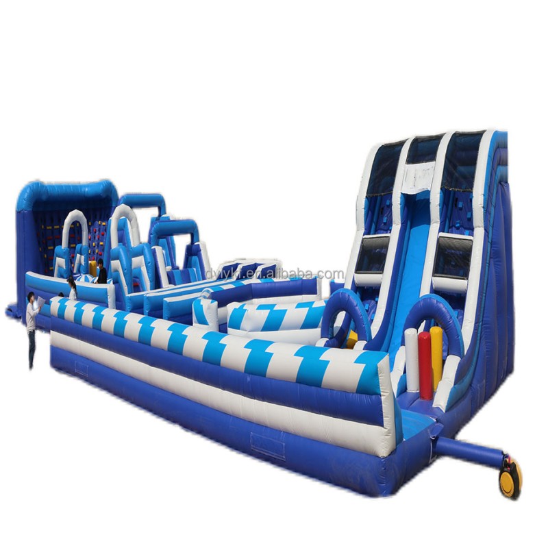 Inflatable Obstacle Course Factory - PVC Customizable Race for Outdoor Games