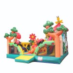 Inflatable Bouncer House Factory - Crazy Cowboy Design for Amusement Park