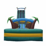 Inflatable Bouncy Castle Manufacturer - PVC Double Slide for Shopping Mall