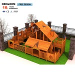 Playground Supplier - Children's Outdoor Wooden Swan Paradise Feature