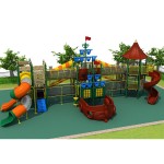 Outdoor Playground Factory - Wooden Outdoor Playground Set for Children